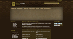 Desktop Screenshot of besthoteldirectory.com